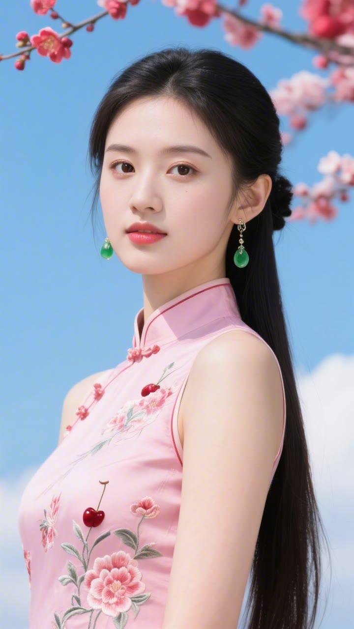 春日粉黛，花枝招展，古风韵韵，惊艳时光。