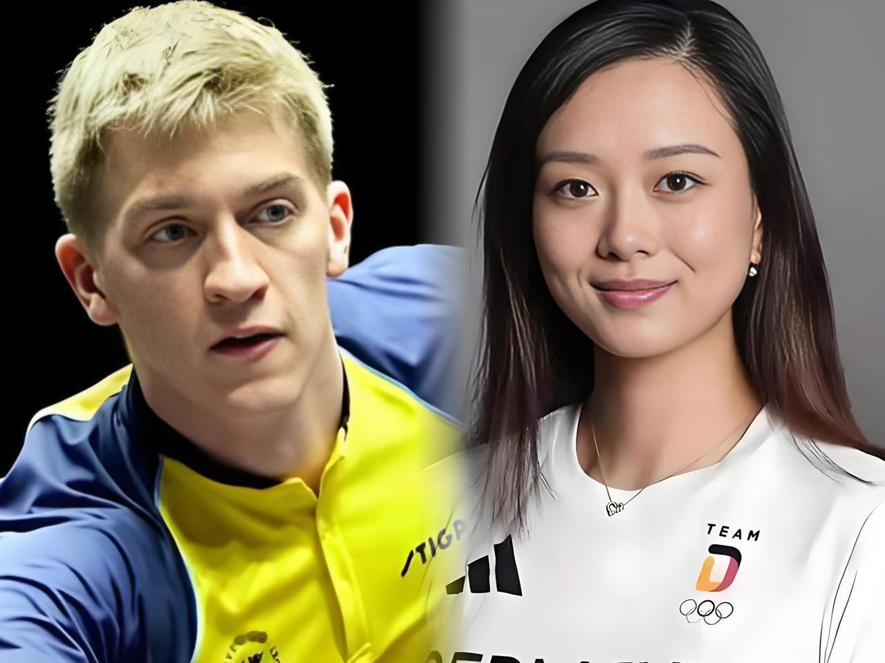 幸福的黄白配！嫁给白人的五位华裔乒乓名将

万远，德国籍华裔女球员，现役德国女乒