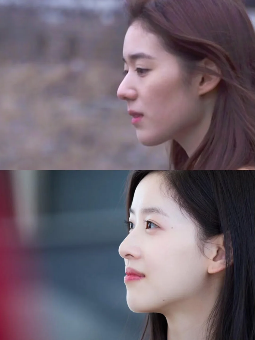 这两个侧脸好相似，尤其是鼻子。。。