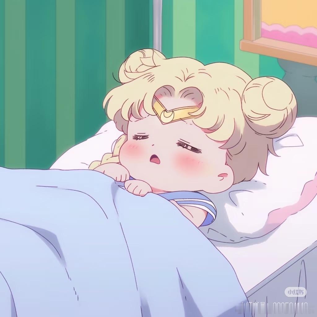 感冒头痛 晚安啦～ ​​​