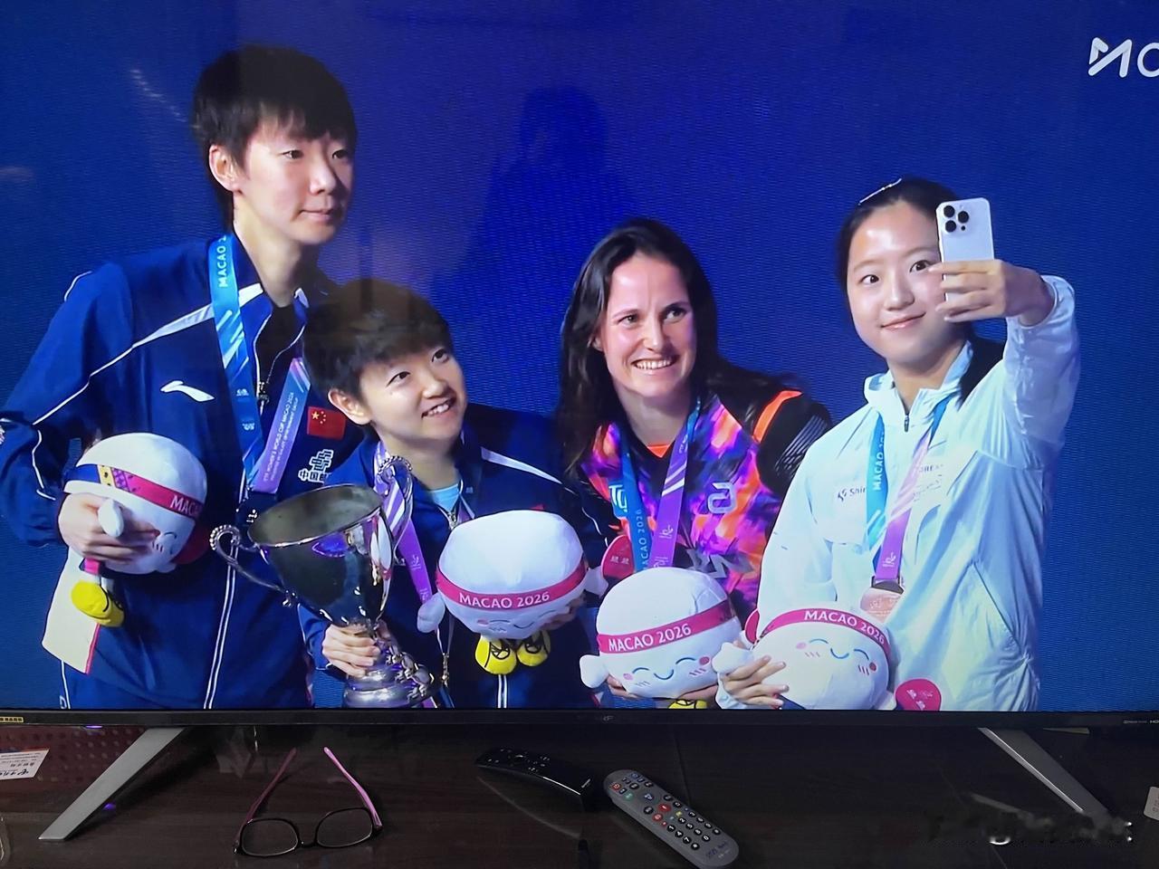 海产姐妹，最棒的中国运动员！🌷👍👍