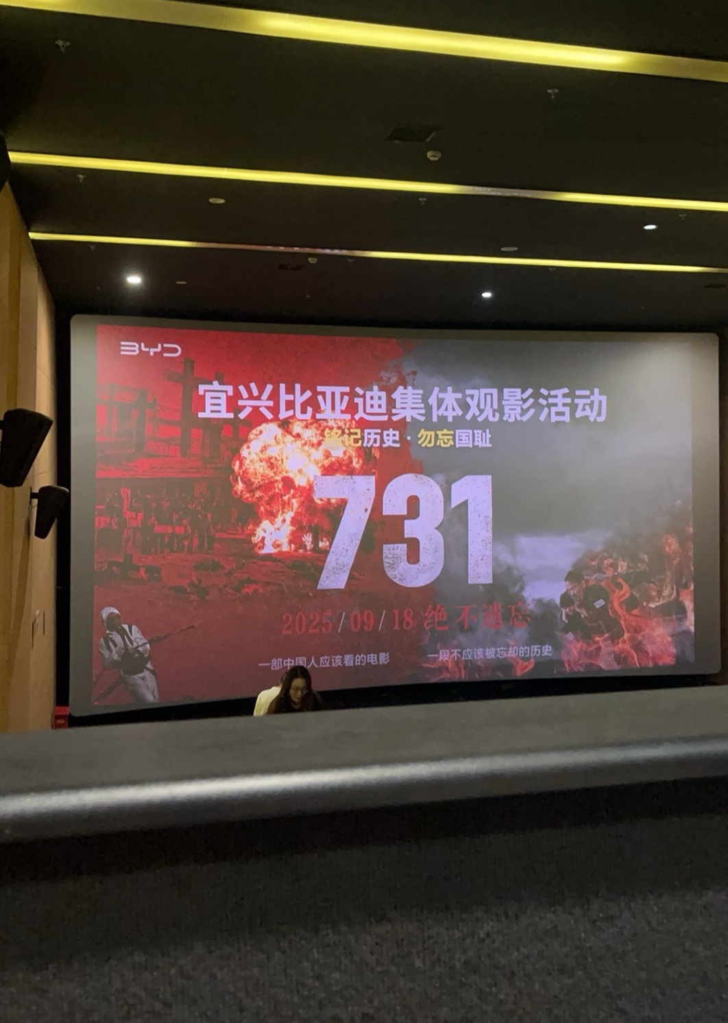 731票房比亚迪请客看的 没花钱 所以去看之前没有抱着很高的期待 客观地说一下感