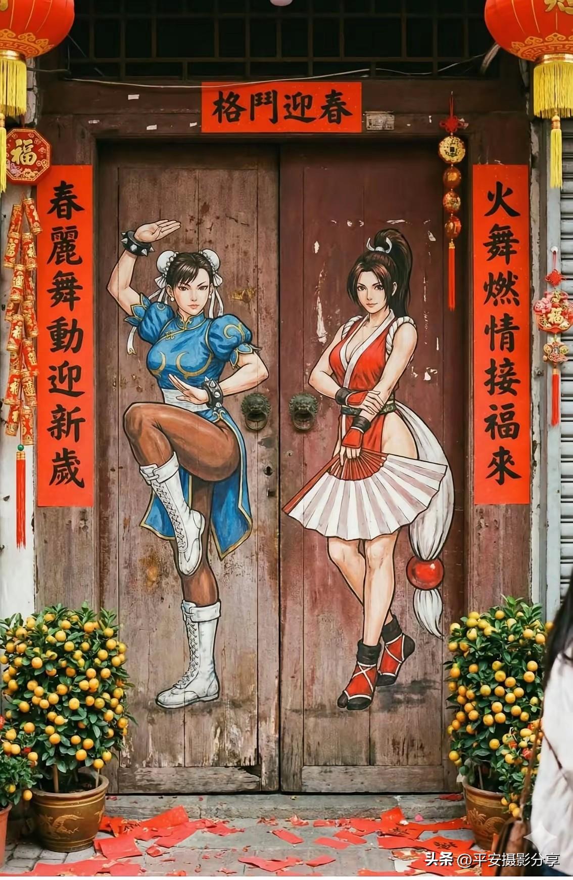 最有争议的门神
春鼓闹新年 春日斗舞迎新春，福气满门乐陶陶！🌸💃🏮