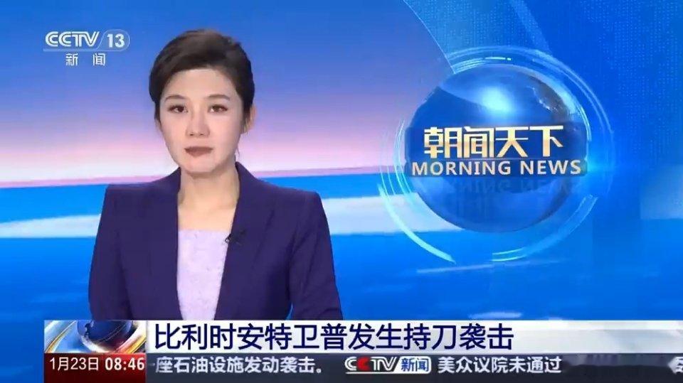 寰球镜头比利时安特卫普市举行的一场库尔德人示威活动发生持刀袭击，已造成6人受伤，