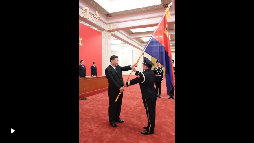 习语|人民警察是一支党和人民完全可以信赖的有坚强战斗力的队伍