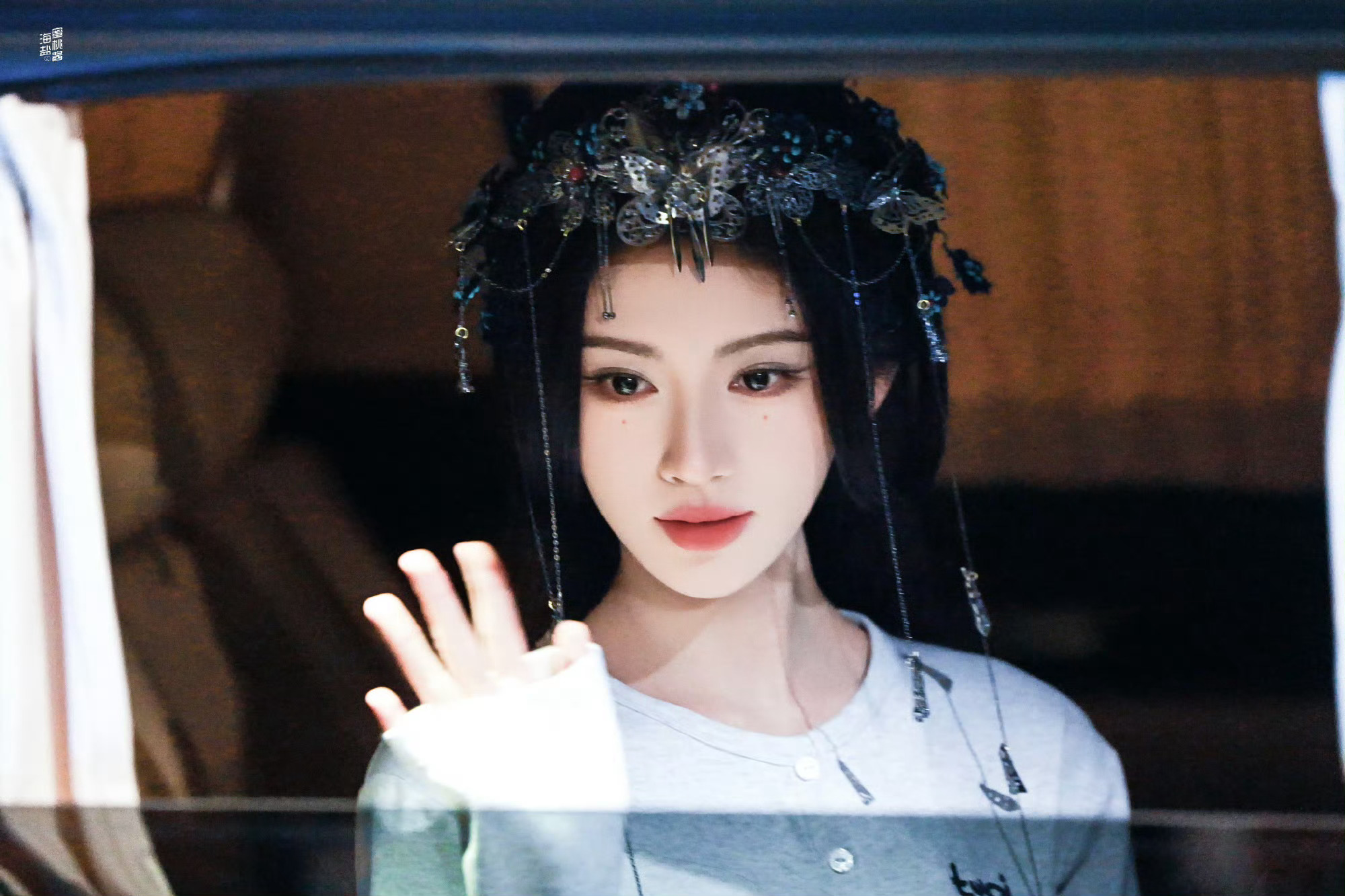 鞠婧祎 jjy鞠婧祎苏绿夏 jjy鞠婧祎万花世界 “就让时间和决心为青春的故事谱