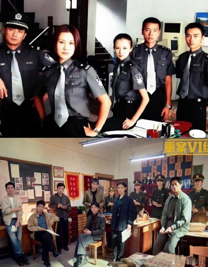 重案六组新老版对比重案六组新老版剧照对比新版重案六组剧照调整布局，季洁的人物气场