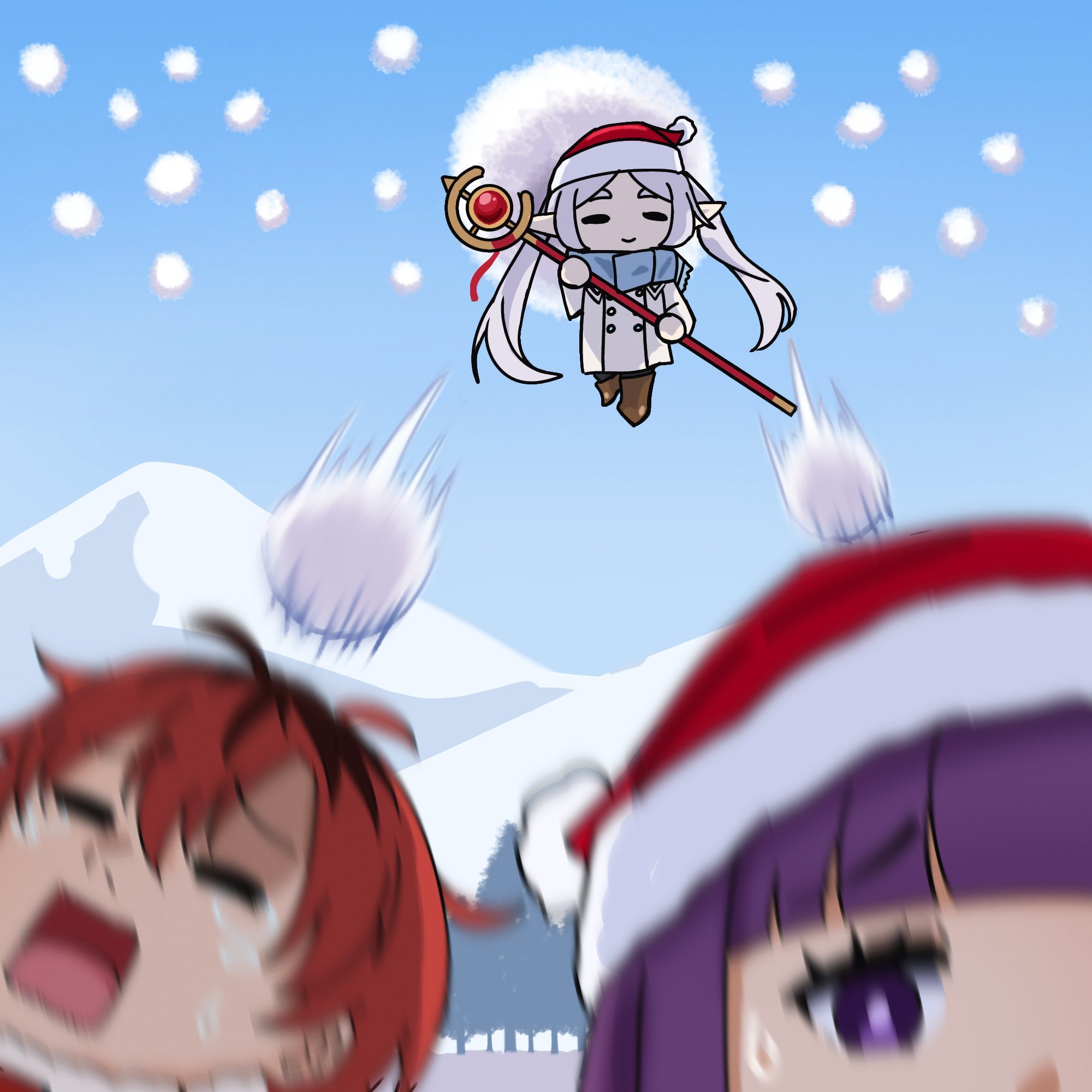 圣诞节的芙莉莲Twitter：Shura_CS（Shura❄️） ​​​