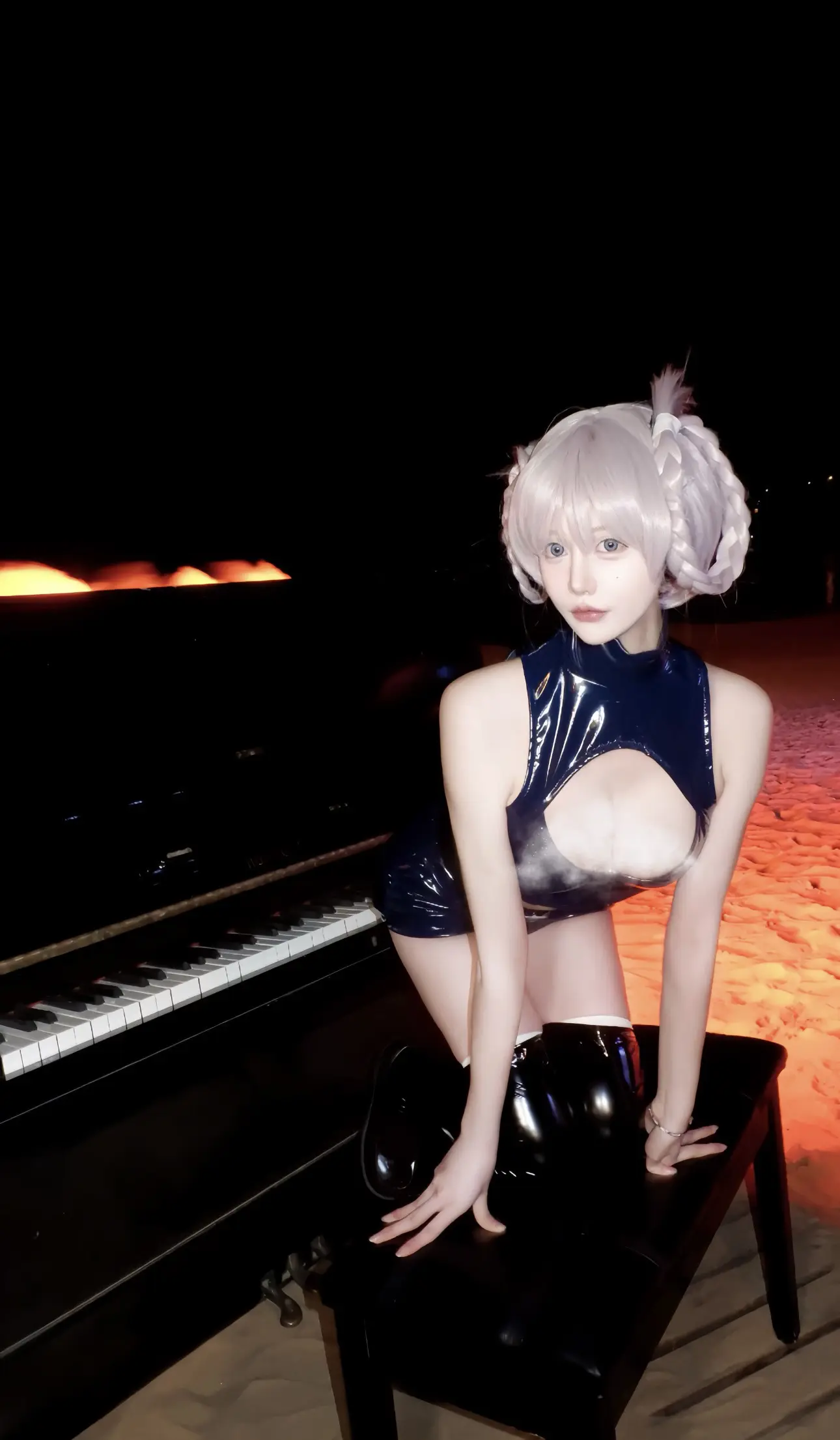 七草荠cos 彻夜之歌 厌世脸