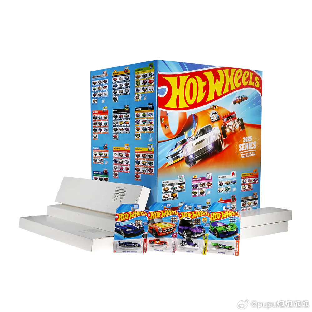 1144）风火轮RLC的年货又来了，众望所归的2025年度风火轮工厂套装，里面包