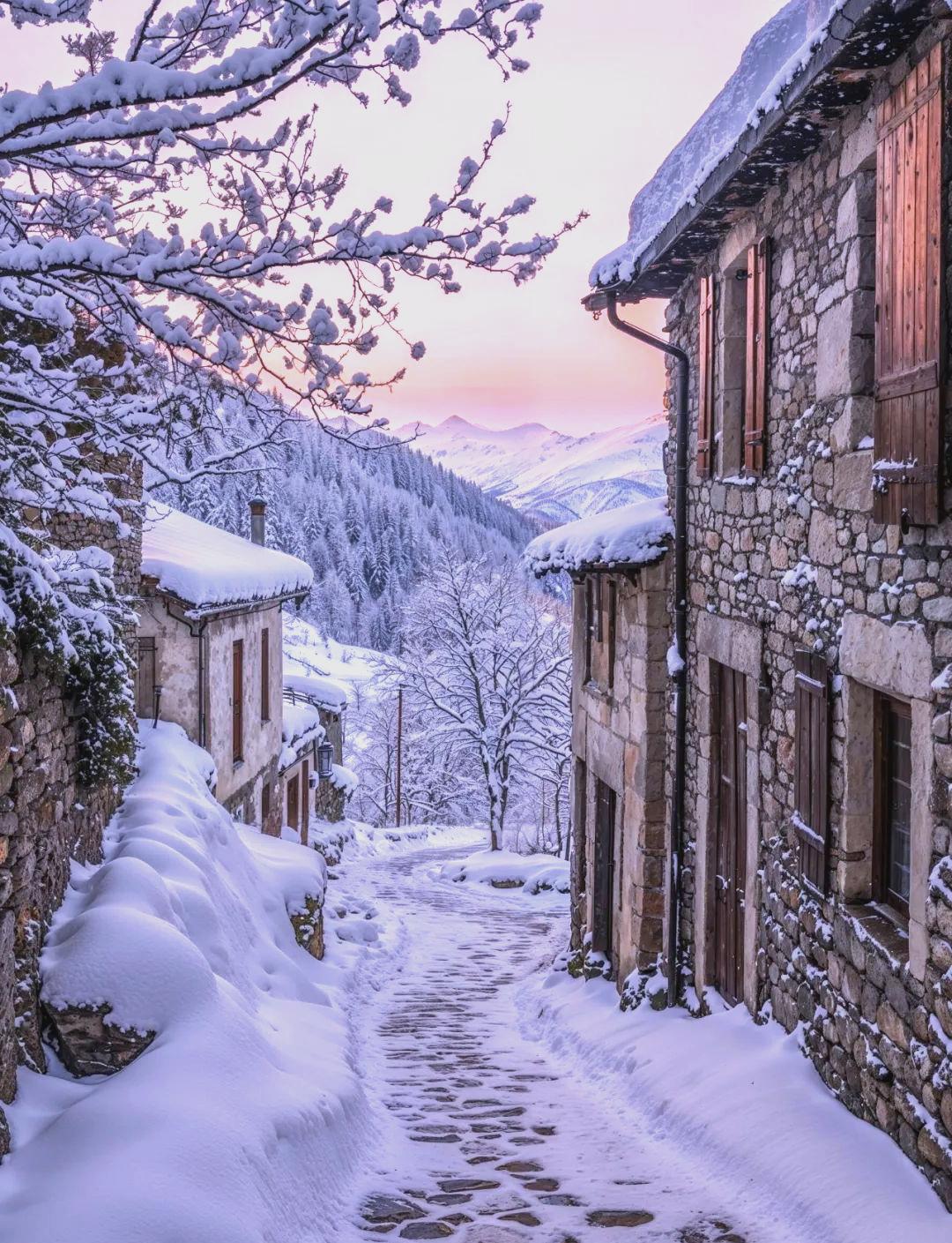 光谷一下雪，真就成了童话世界！雪花纷纷扬扬飘落，给光谷的建筑、树木都披上了一层洁