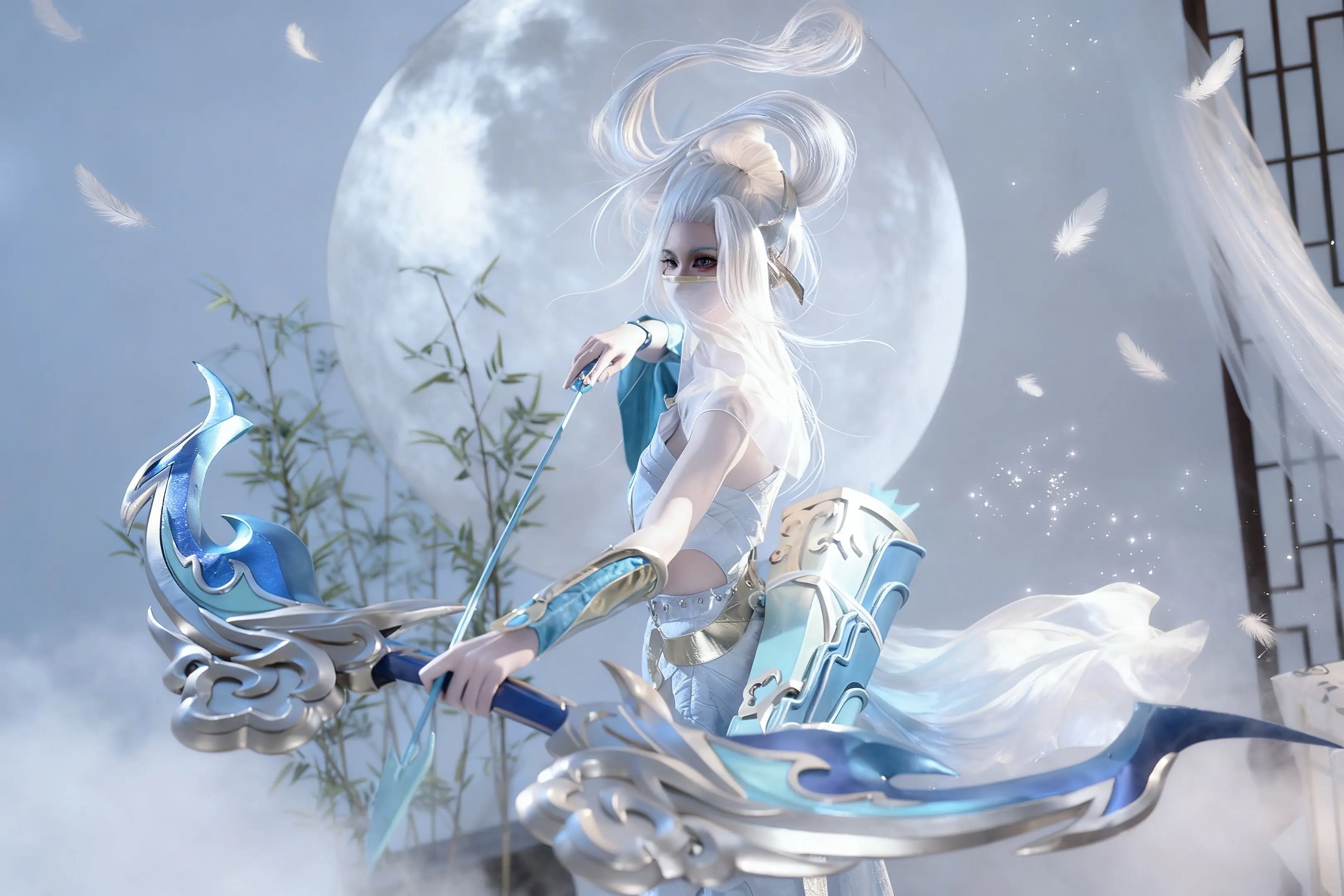 千窟为佑，引弓赴光✨。太华伽罗正片第二弹～ 出镜/后期：沐沐 摄影：昱...