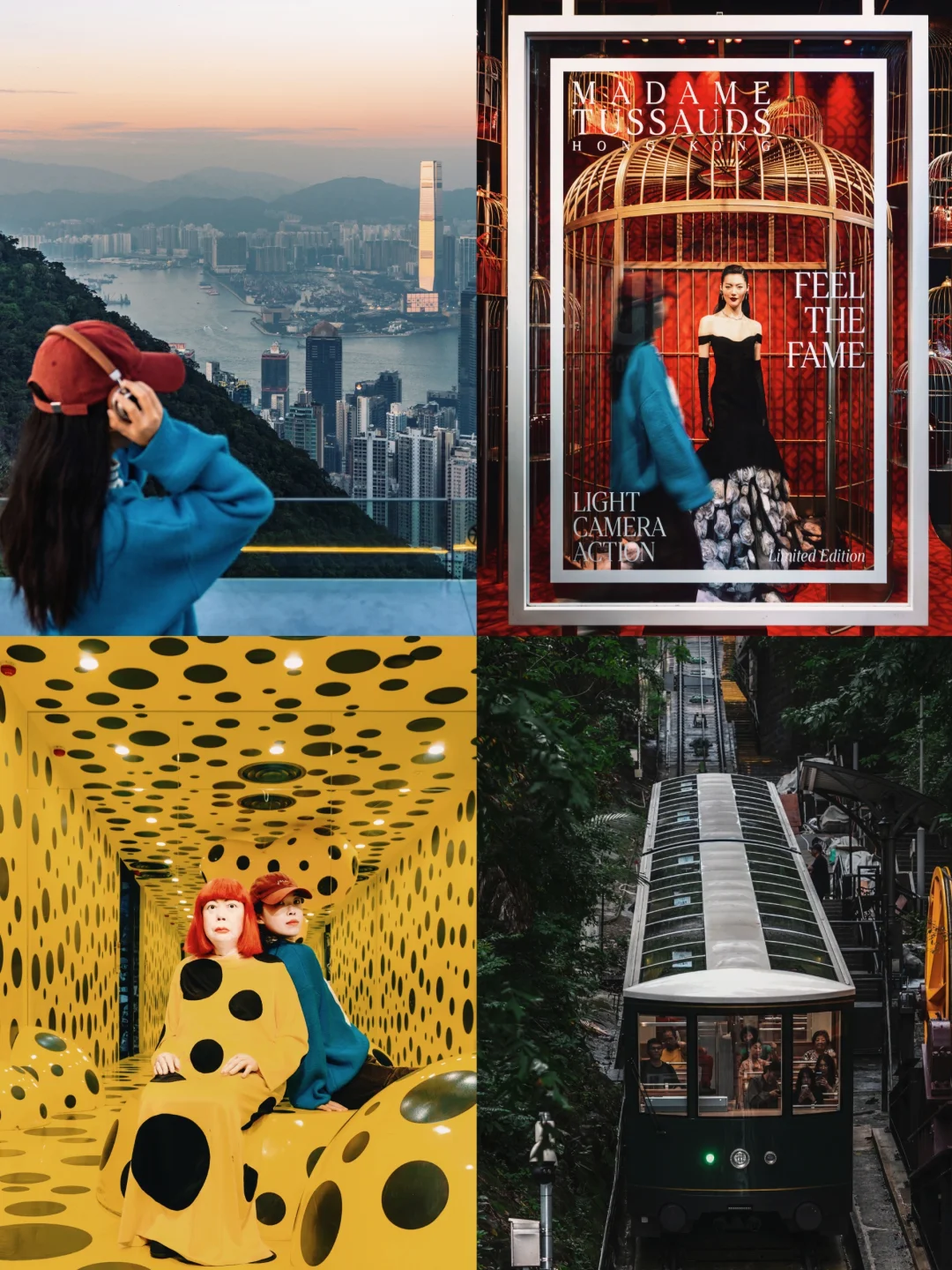 在香港，1天时间就可以看山看海逛圣诞❗️