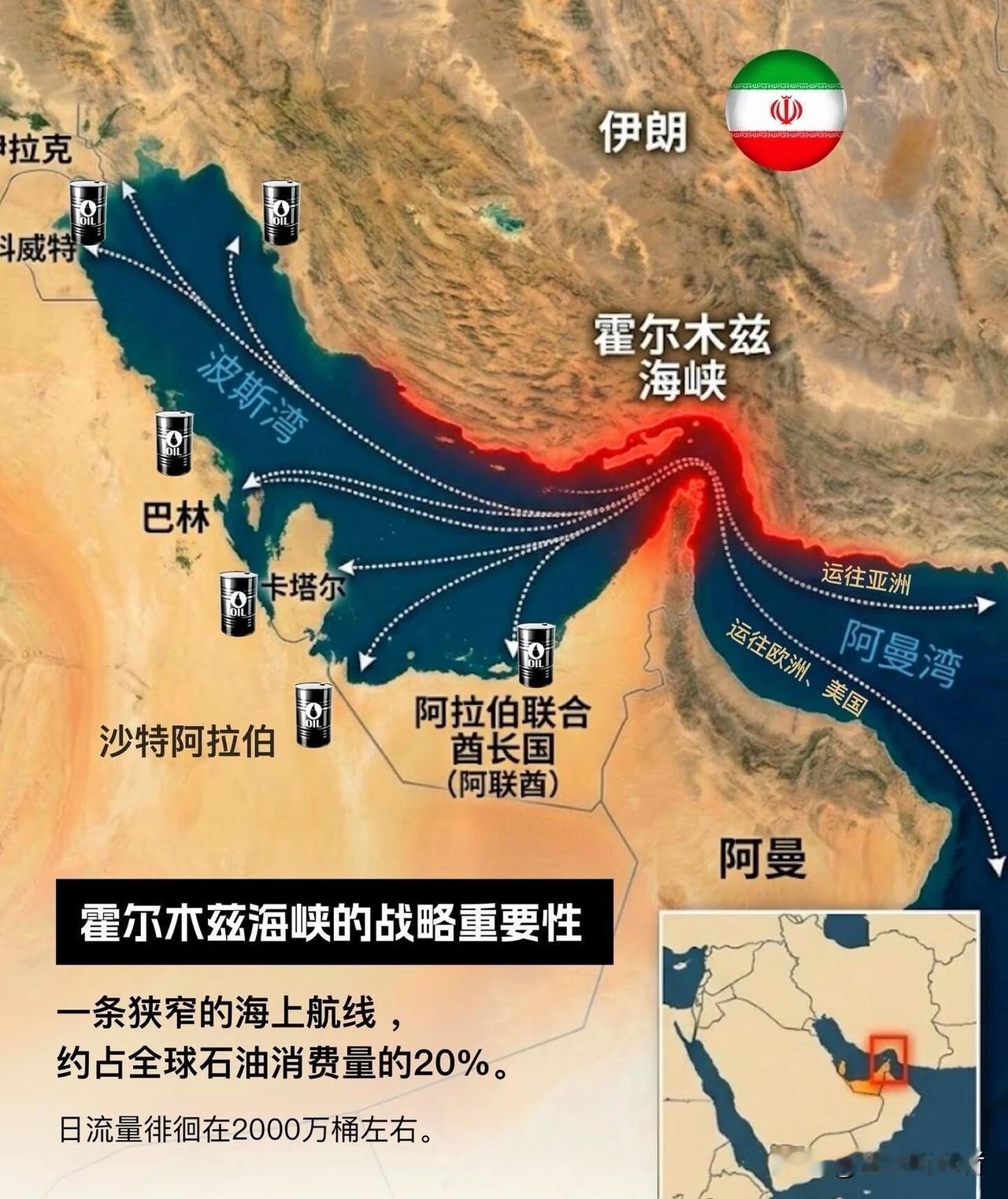 伊朗正式关闭霍尔木兹海峡！全球能源和航运要大地震了
伊朗武装部队11日直接官宣，