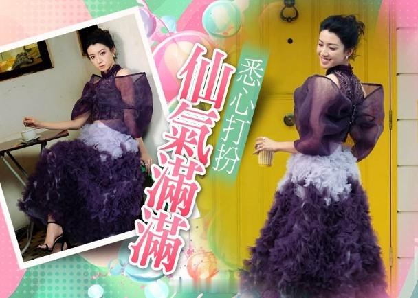 【On.cc】蔡思貝華麗轉身　仙氣滿滿似足仙女視后蔡思貝久未拍劇，對上一套有份擔