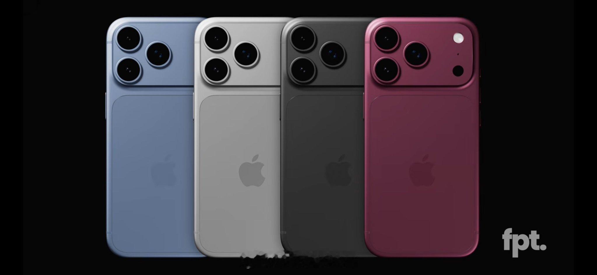 iPhone 18Pro 这个颜色我觉得最期待的就是这个酒红了，不要再搞乱七八糟
