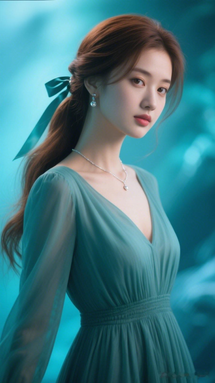 什么样的穿搭可以成为气质女神? 梦幻蓝调，优雅女神，温柔如水