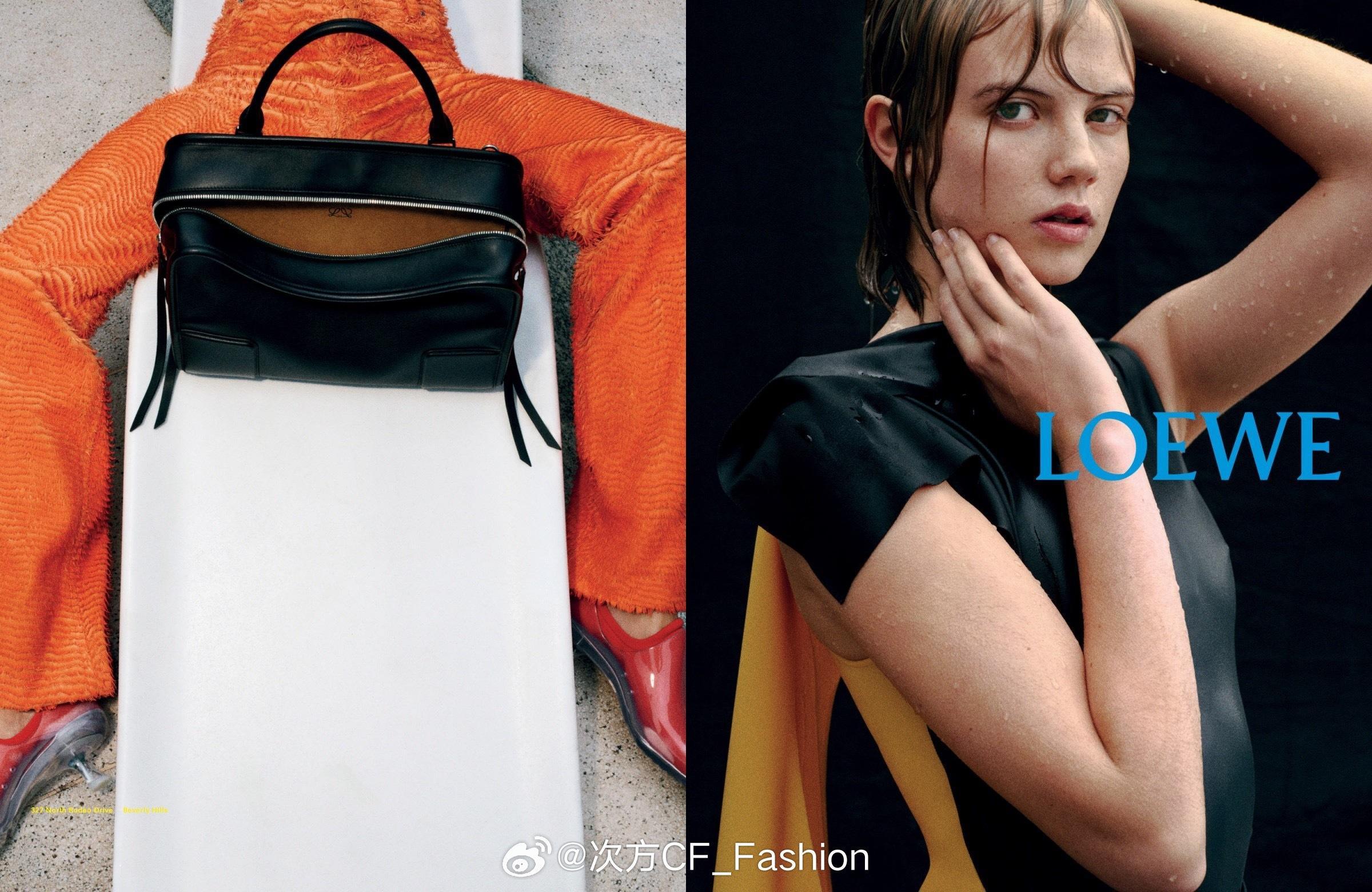 Loewe 2026年春夏成衣广告大牌广告 演员：Beau Gadsdon, 陈
