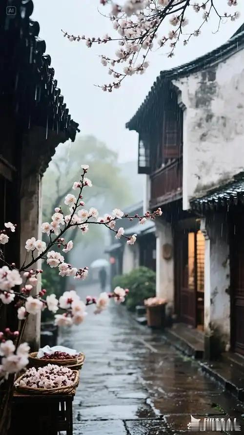 临安春雨初霁：一场温柔到心疼的晚春独白我们读陆游，总先读到他的铁马冰河，读到他横