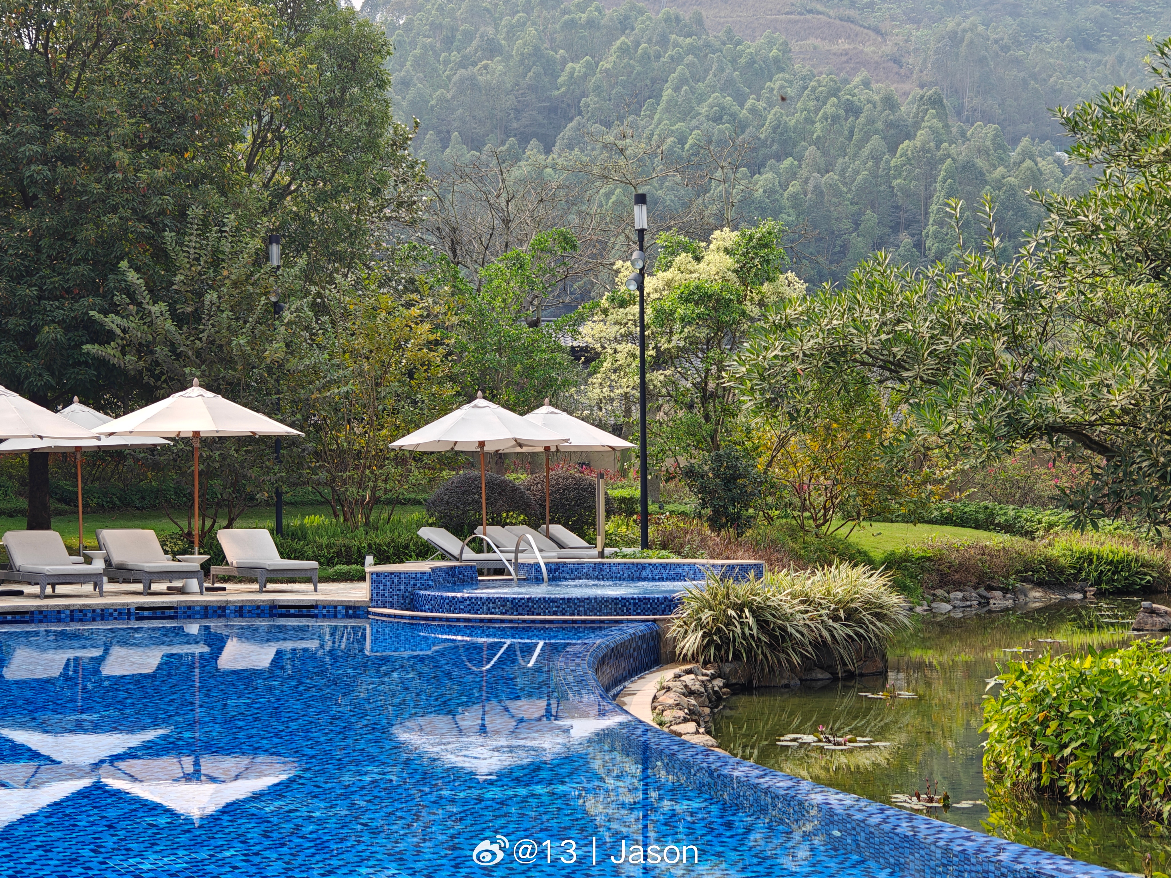 去山里，度假，浸温泉♨️。 ​​​