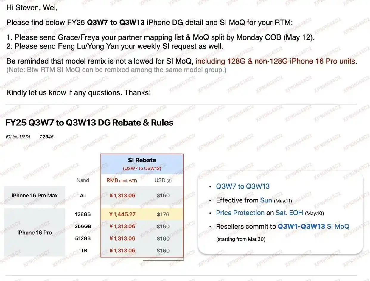 苹果渠道官方调价 调价也是基本操作吧，降了160刀还算是不错的[思考]毕竟下个月