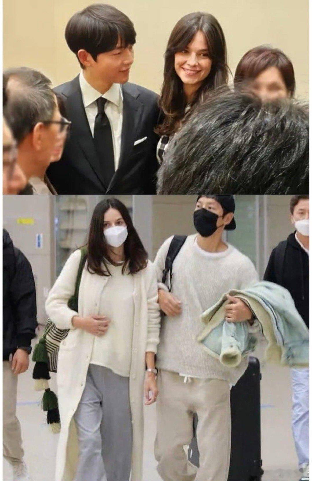 宋仲基23年1月再婚6月得子妈呀居然现在的老婆还参加过他和宋慧乔的婚礼，不要太离