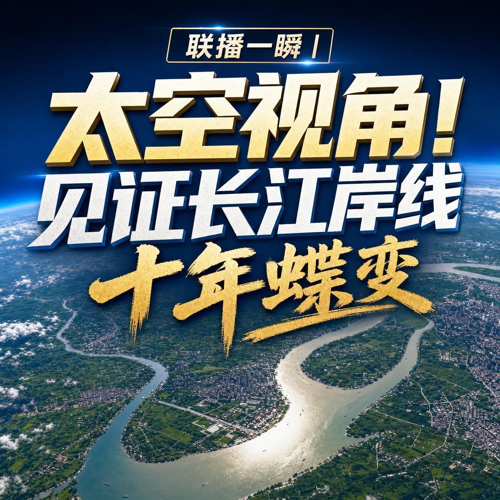 太空遥感解码长江岸线生态变形记
当镜头拉升到数百公里外的太空轨道，我们不再纠结于