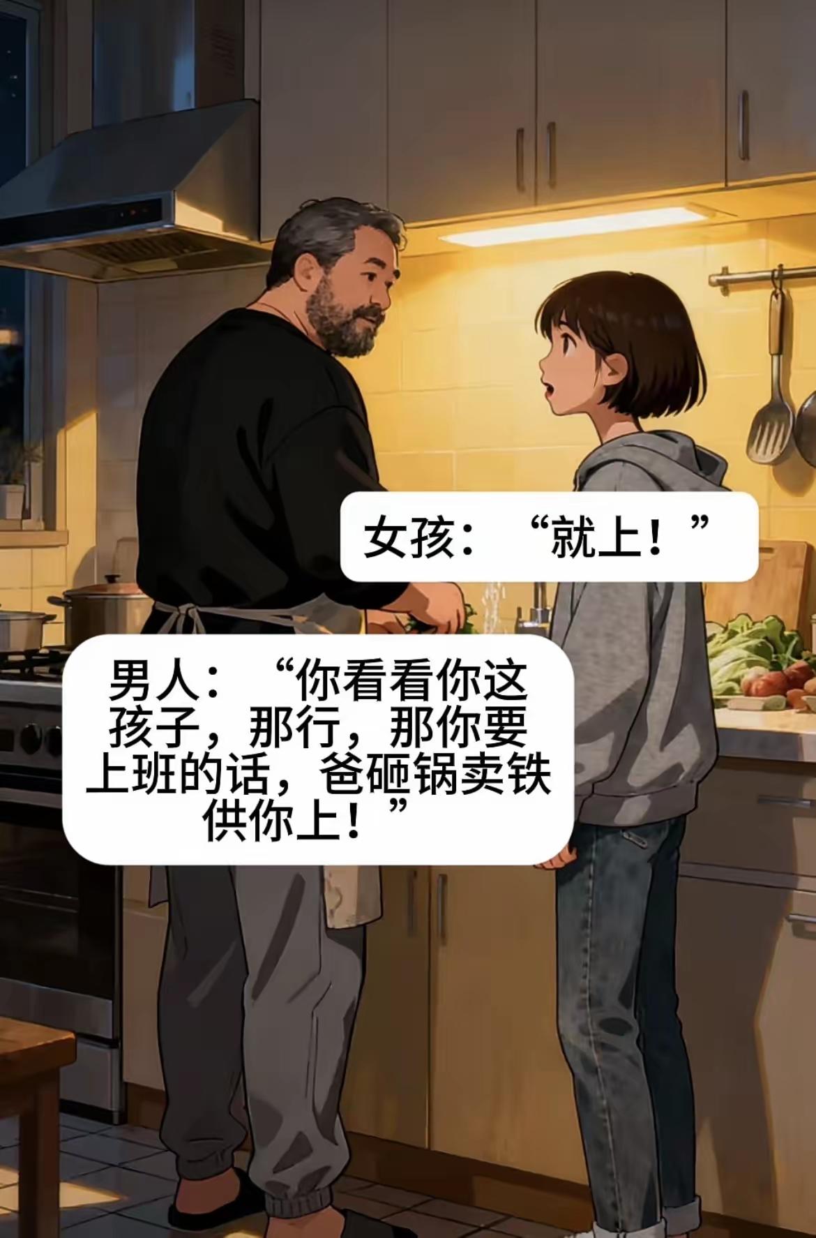 以前砸锅卖铁供上学， 现在砸锅卖铁供上班。同事家姑娘大学毕业去上海工作，每月还要