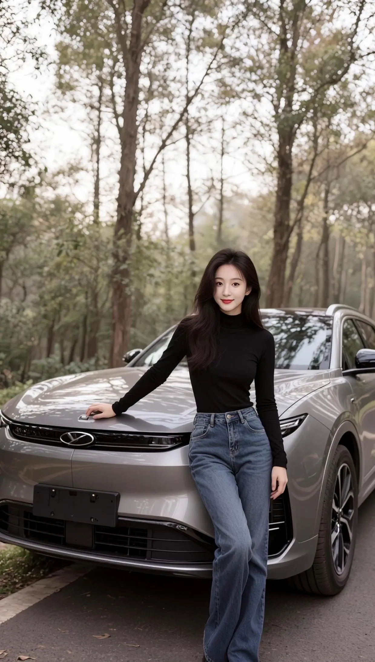 AI都市森系照 随变ai随便玩