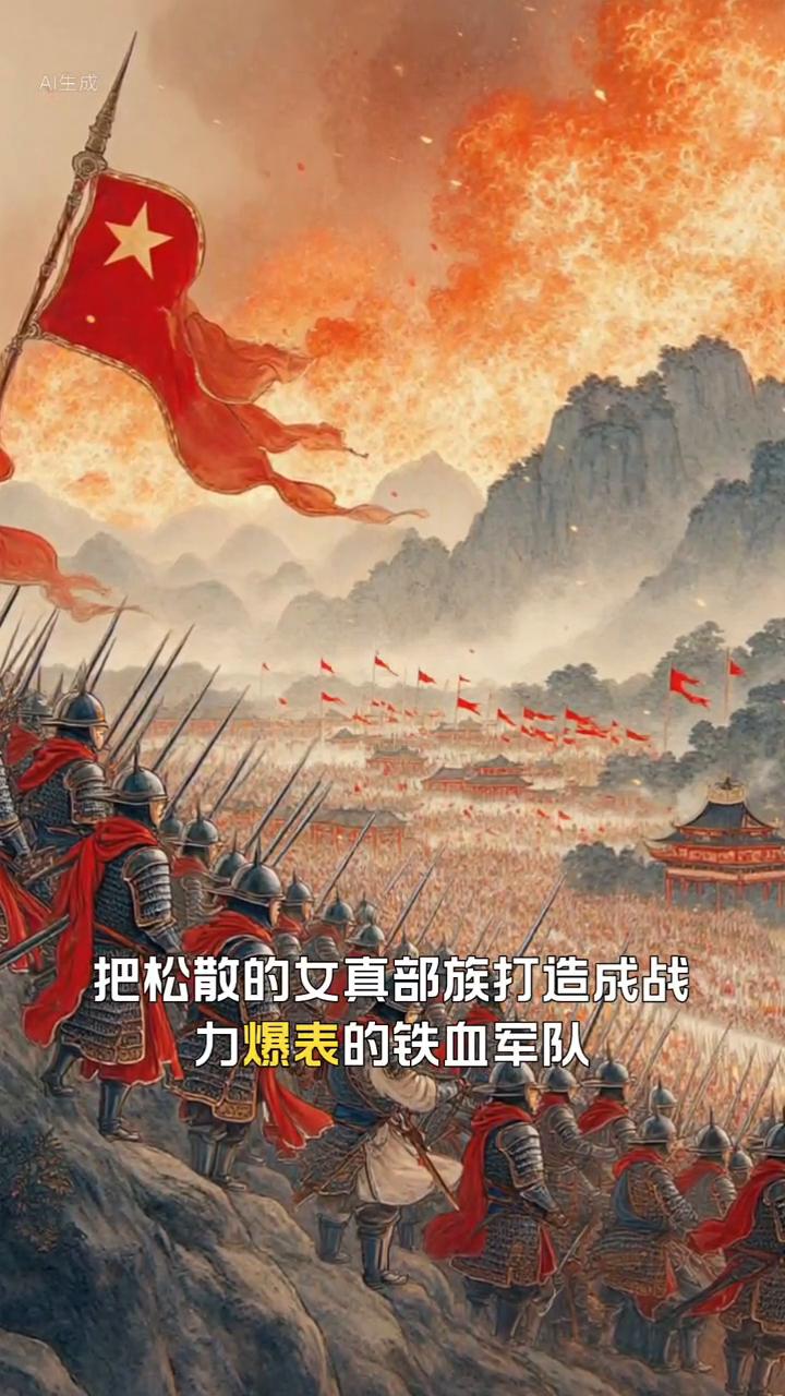清朝皇帝(1)：清太祖努尔哈赤。
谁能想到一个25岁的年轻人仅凭十三副遗甲竟能在