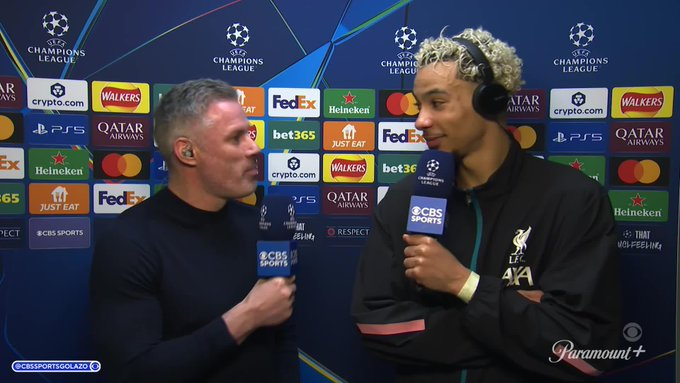 凯特：杰米，你这么有信心是对的。卡拉格：没错，我本来就有信心。这是因为我看了加拉