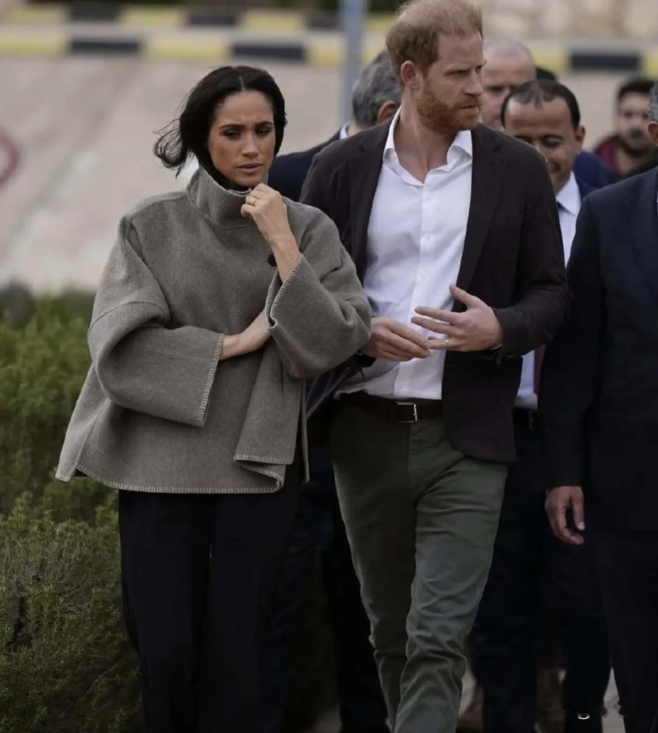 有网友说哈里梅根逃离王室就很离谱，我不明白他们俩是怎么想的，因为也就英国会把王室