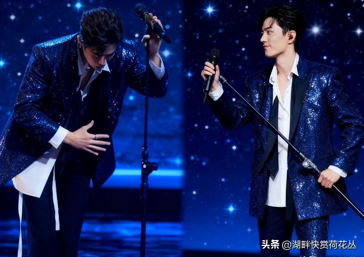 肖战昨晚一场演出结束后，自己拎着话筒就退场了，没有任何架子，显得特别自然谦逊。
