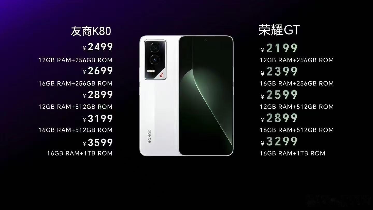 首款荣耀GT正式发布  ， 荣耀GT  产品线独立后强势回归后首发重磅产品！荣耀