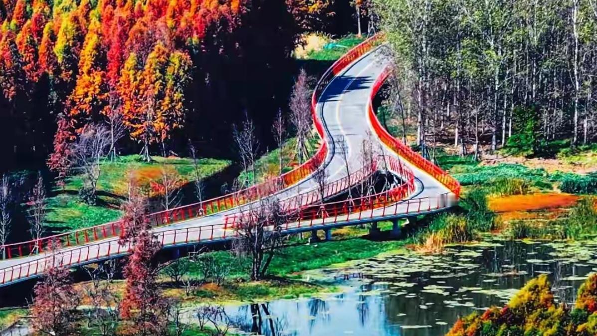 🔥环滇最美开篇，从江尾启程！平坦绿道沿湖延伸，一边滇池碧波、鸥鸟翩飞，一边田园