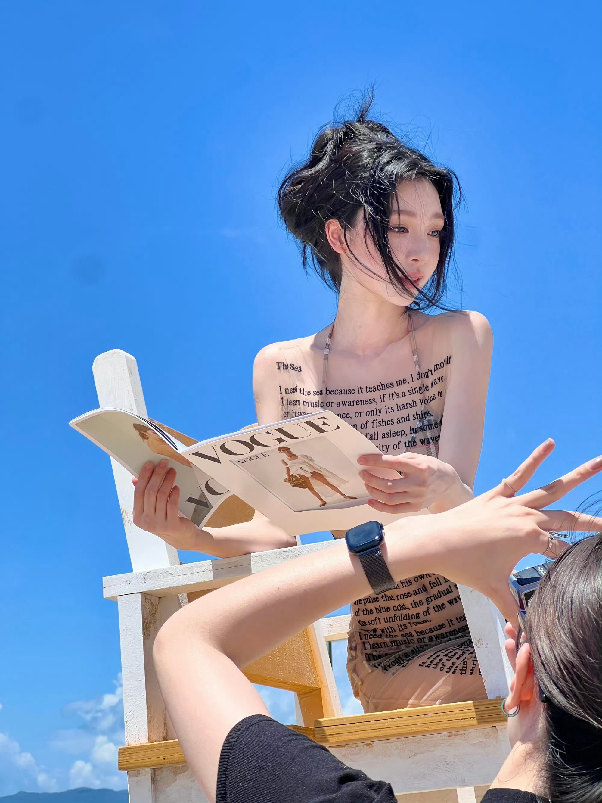 论穿搭还得是易梦玲 