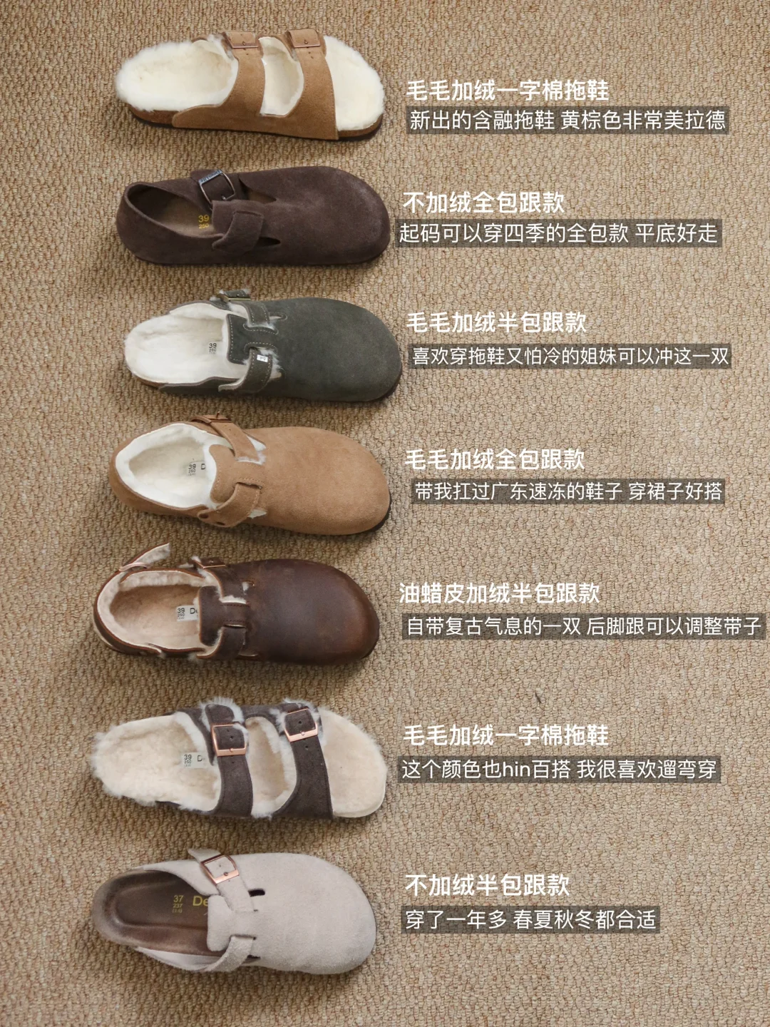 devo家6双大热的勃肯鞋！都替大家穿过啦！