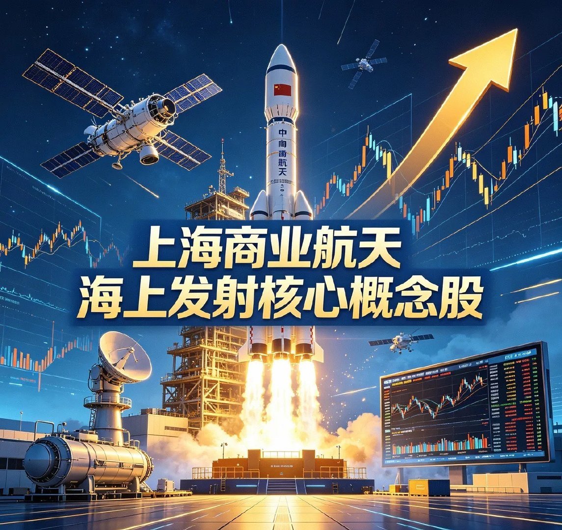 上海商业航天海上发射核心概念股1. 中国船舶(600150)核心关联：中船投资间