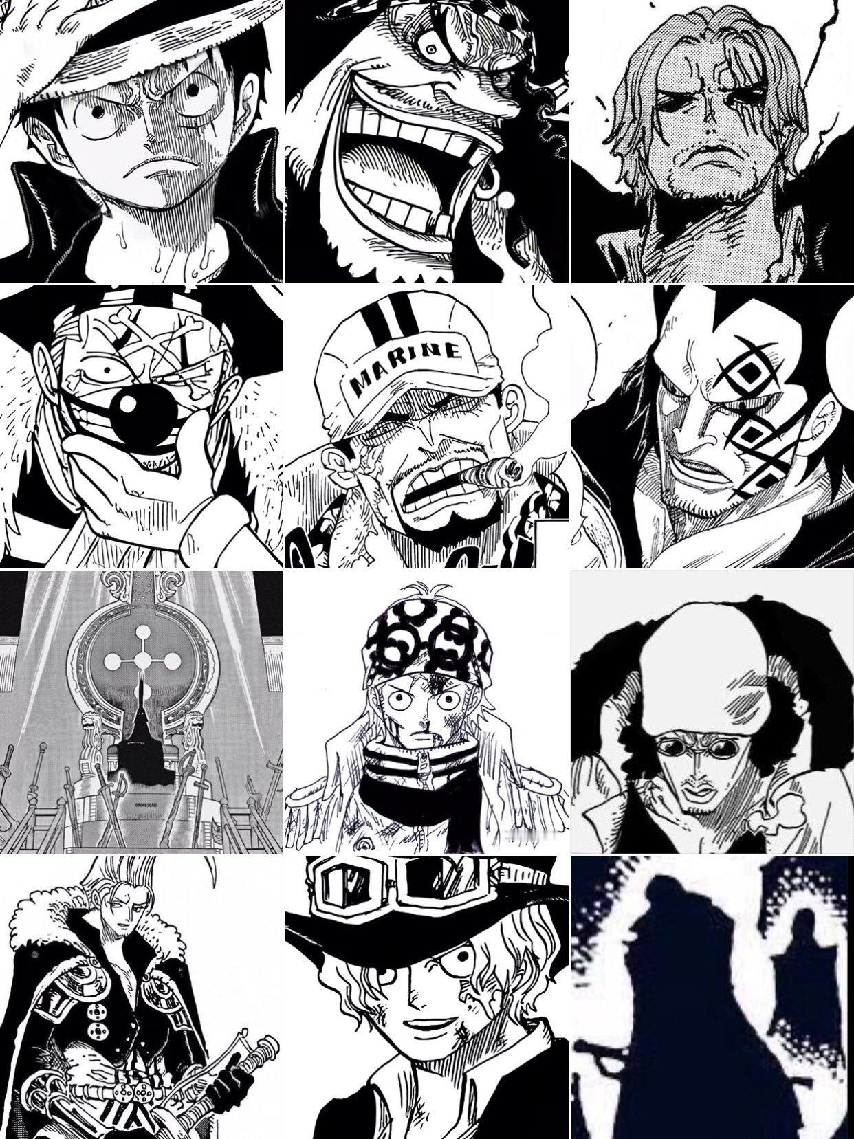 #海贼王漫画1121话# 据详细情报，贝加庞克说：“得到onepiece的人，将