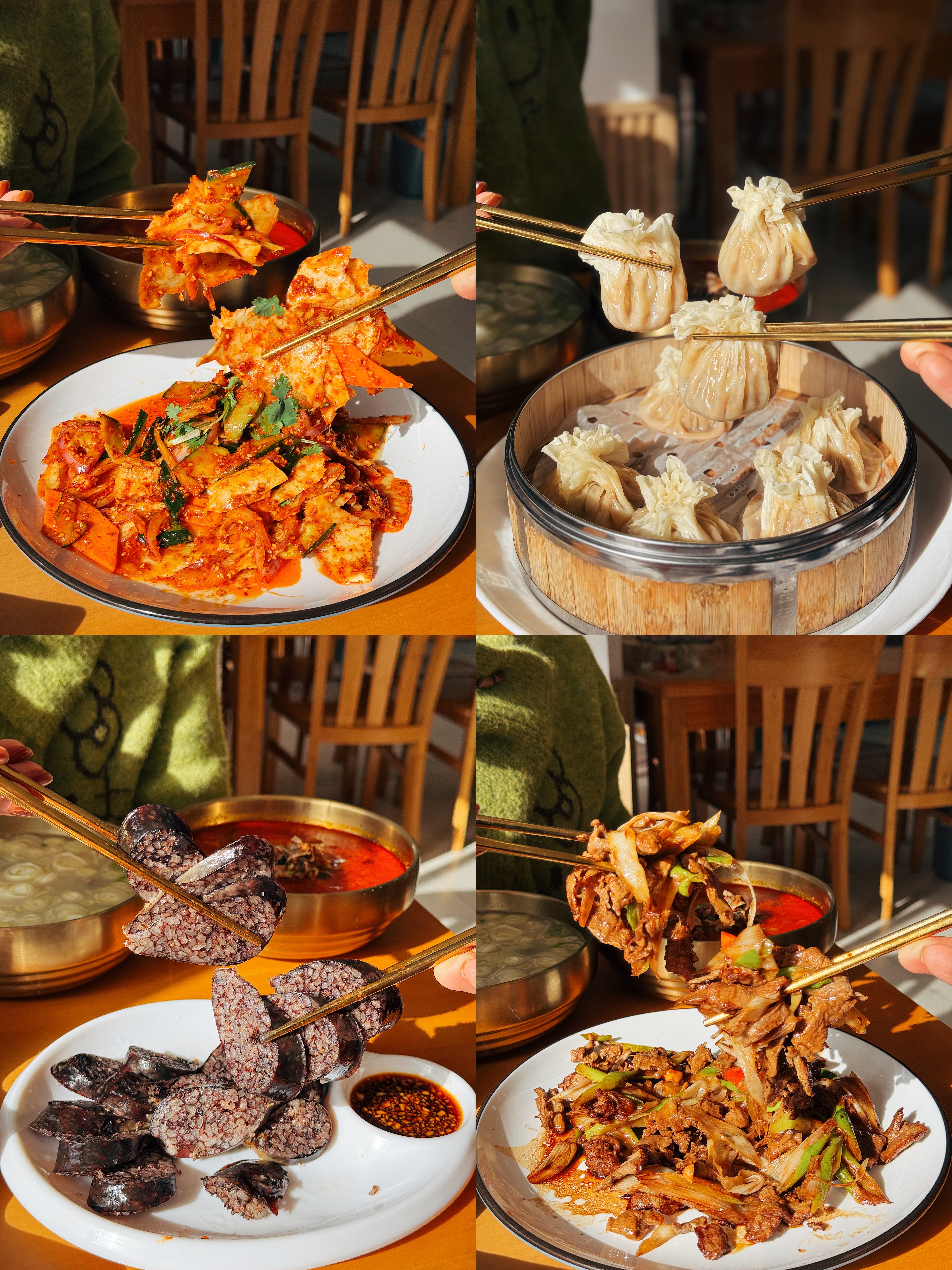 新园路牛家新店来啦街边烟火气韩式小羊汤🐏天冷来一碗真的太香啦他们家泡菜一定要尝