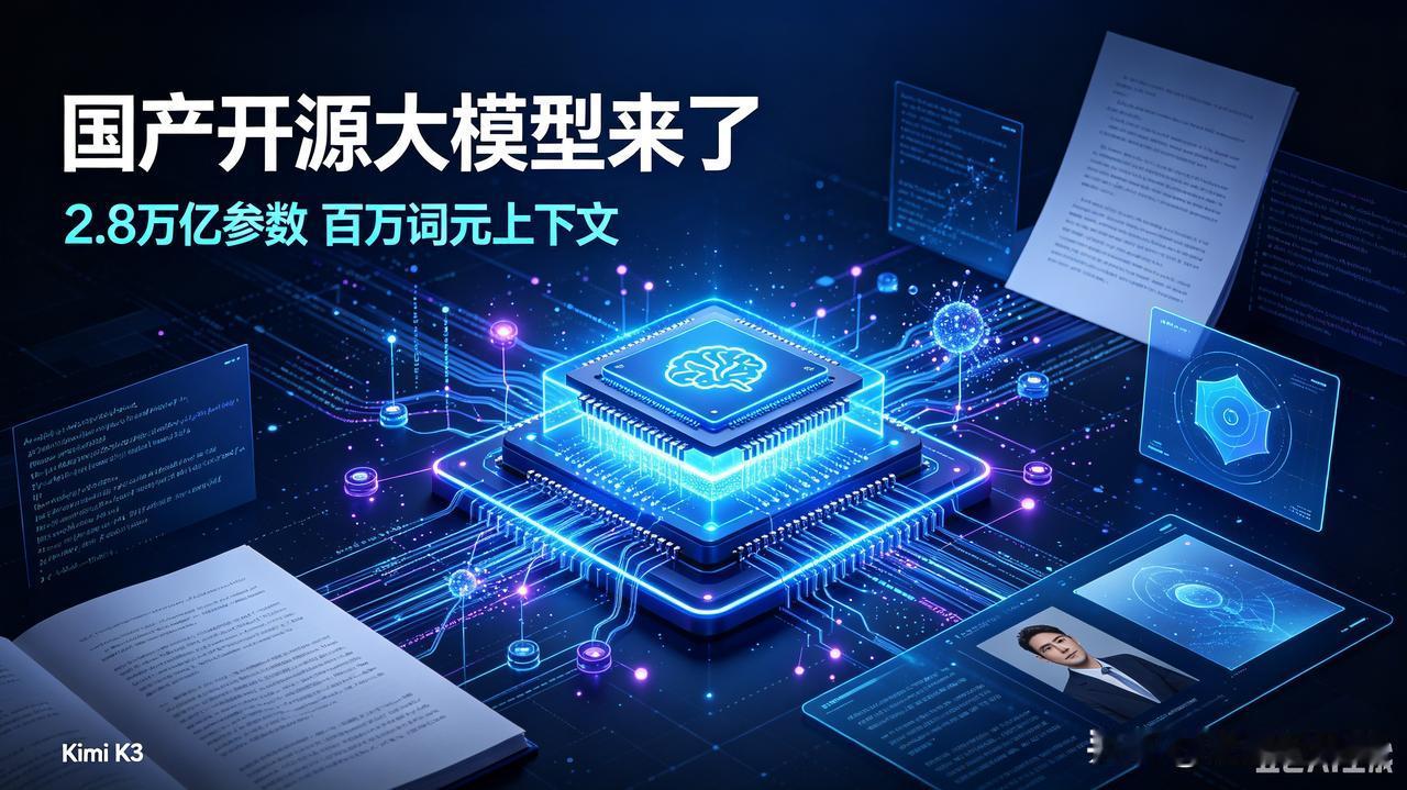 2.8万亿参数国产开源大模型发布，会改写AI开源行业格局吗？
国产AI这次真的扬