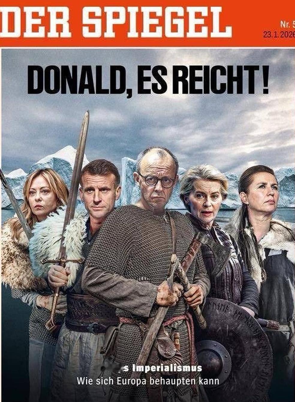 “唐纳德，够了！”
       《明镜》周刊最近一期的标题是：“唐纳德，够了！