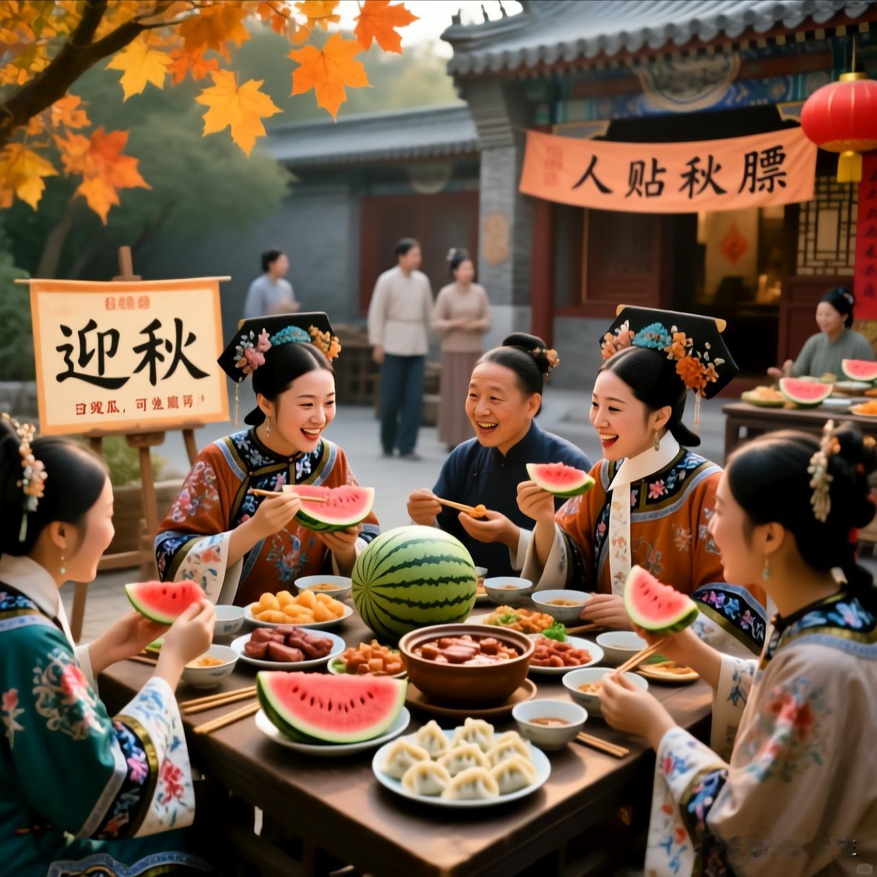 立秋之时话立秋，分享一个很多不知道的民风民俗故事

朋友们，晚上好！
今天接着分