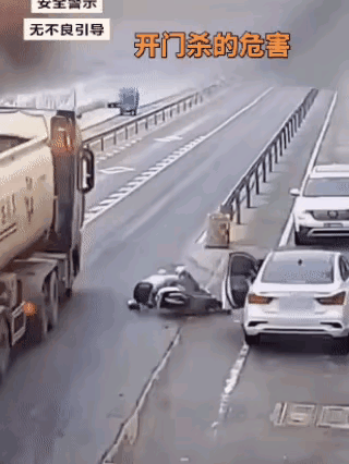 大车司机反应是真的快！😱