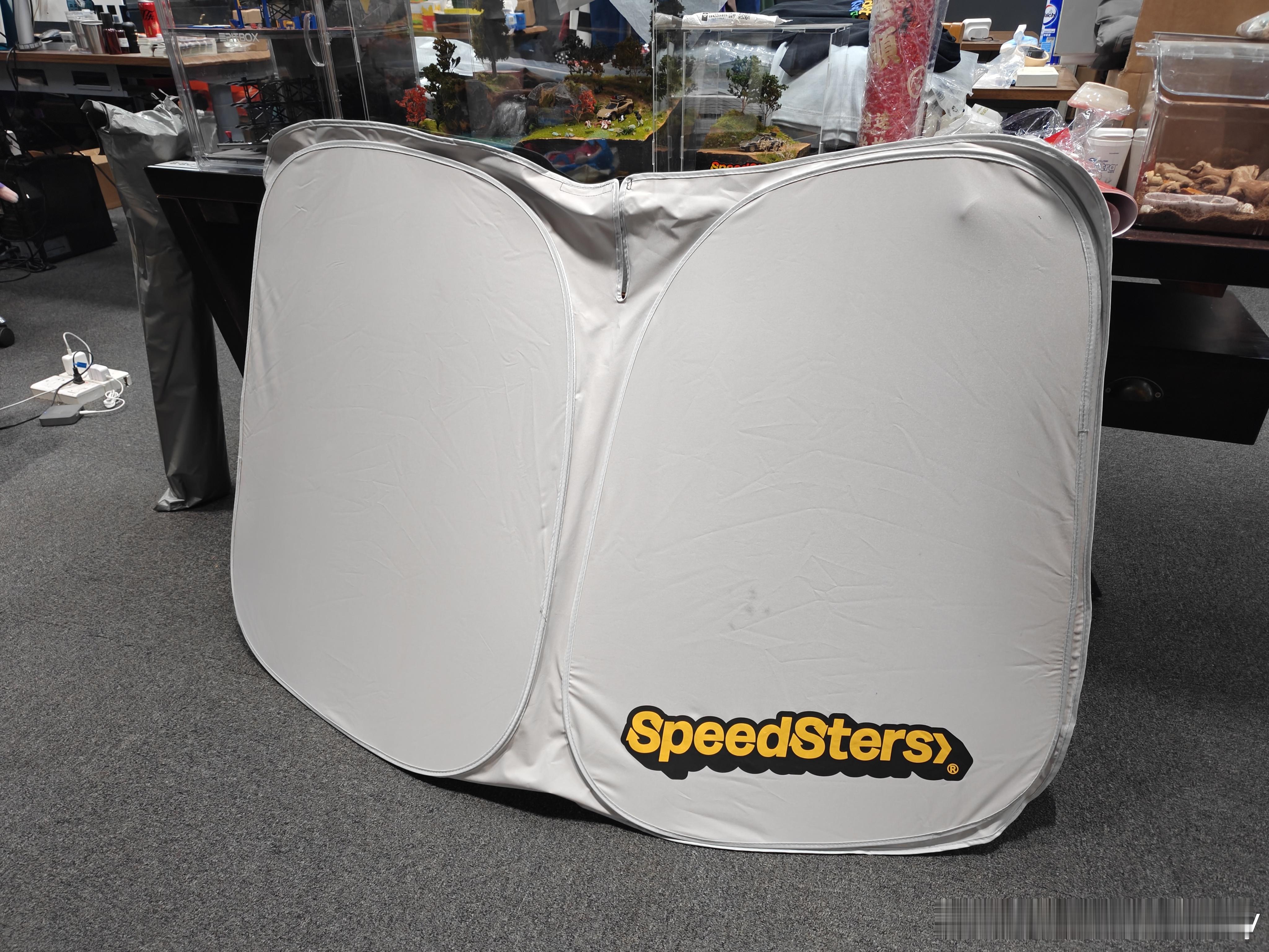 我们新的这个遮阳挡是真不错啊 