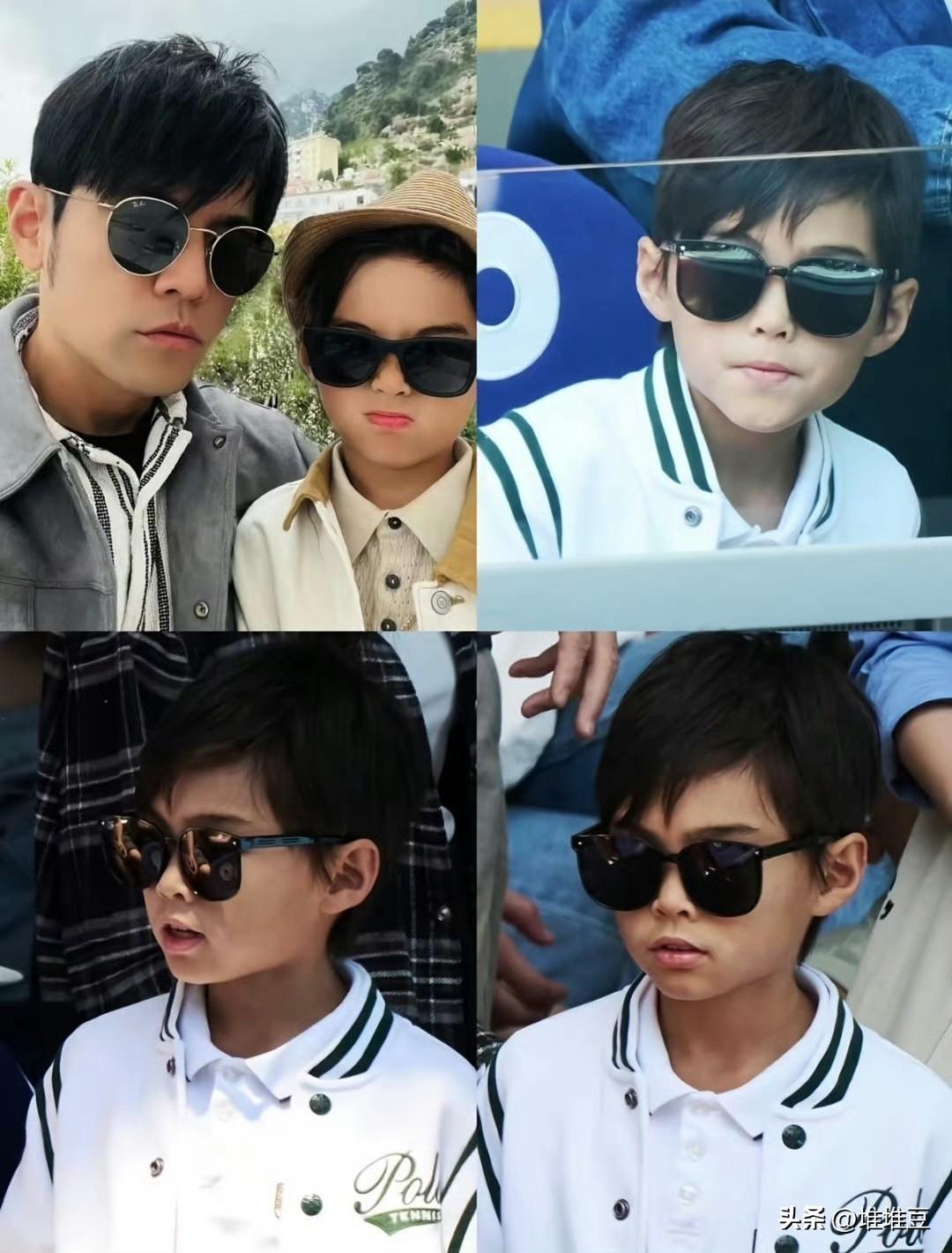 谁能想到，
周杰伦的儿子Romeo，
居然和年轻时的苏醒撞脸撞得这么狠！

看这