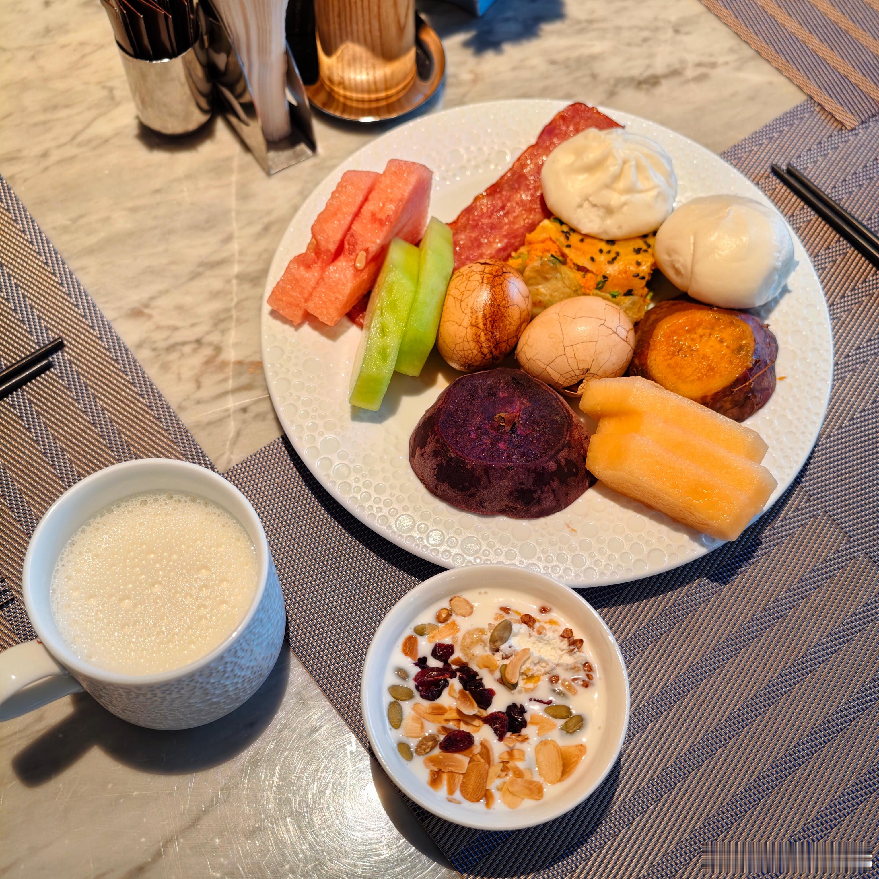 早安，吃完早餐又是赶路的一天 杭州·杭州英冠索菲特酒店