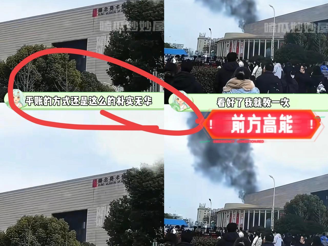 这把火，烧得太有“灵性”了！
湖北美术馆走水，贵重艺术品毫发无损，公共展厅也没事