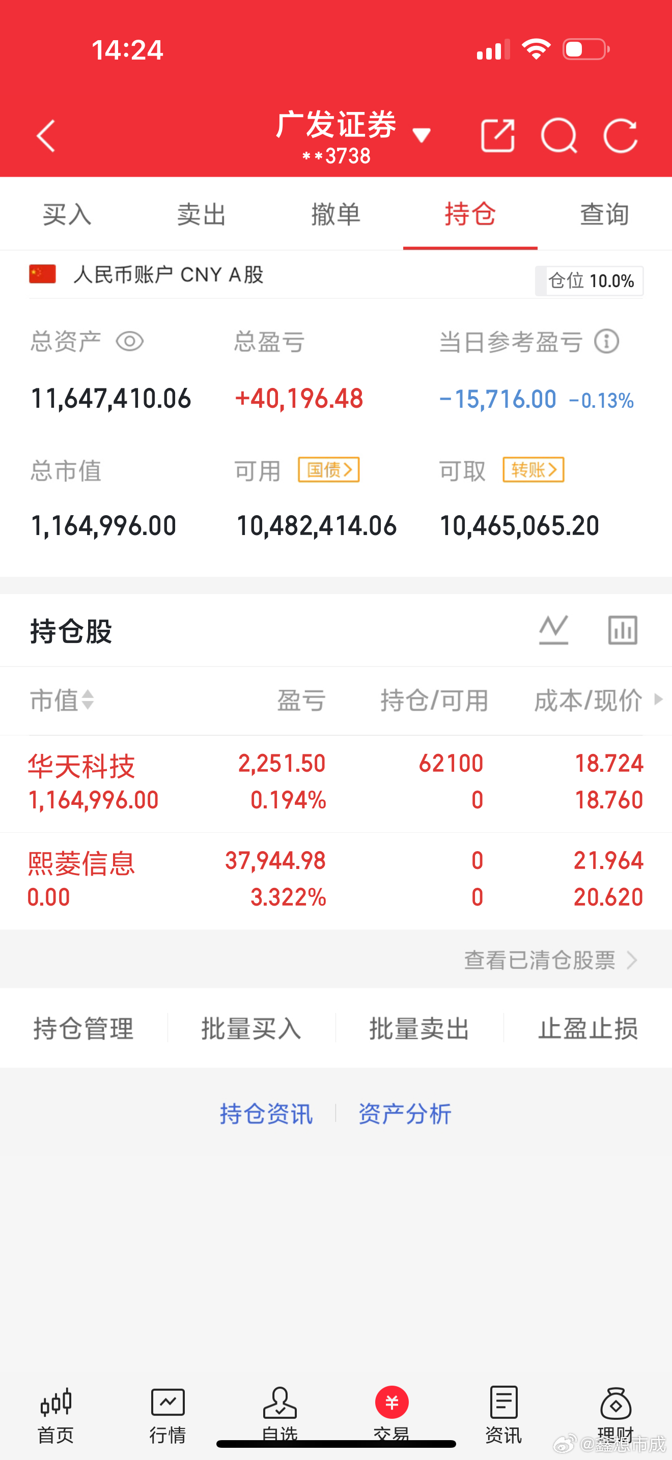 我上🚗了，能不能给点力！（华天科技）002185 