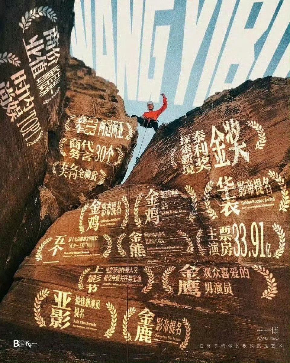 王一博生日快乐，各个领域金灿灿的果实[点赞]以后一直顶下去！王一博0805生日快